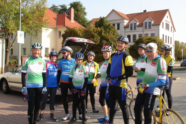 vor dem start in zwenkau