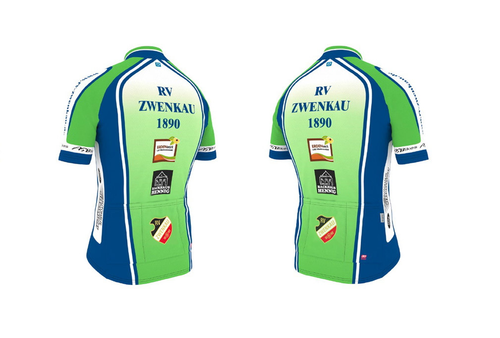 vereinskleidung trikot back